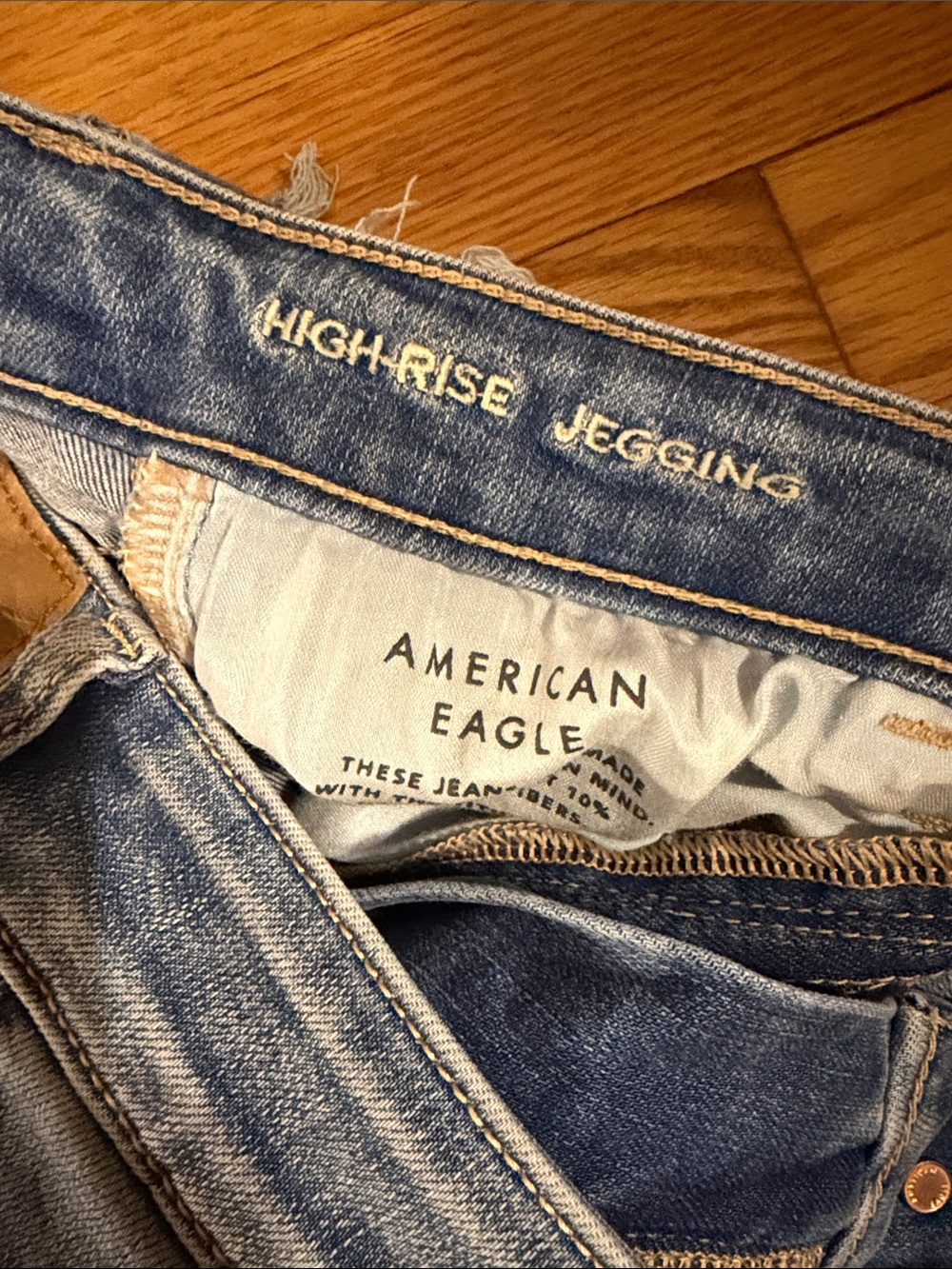 AE High Rise Jegging - Picture 3 of 4